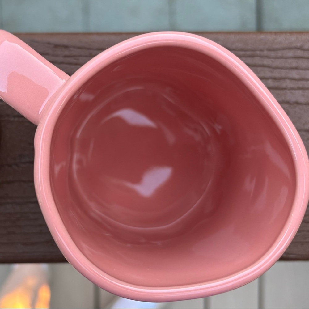 Rae Dunn Sweet Summer Double Sided Pink Artisan Mug - Picture 4 of 4